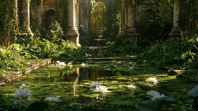 Abandoned Garden Art Generator