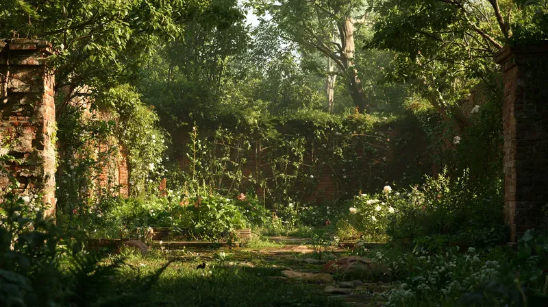 Abandoned Garden Art Generator