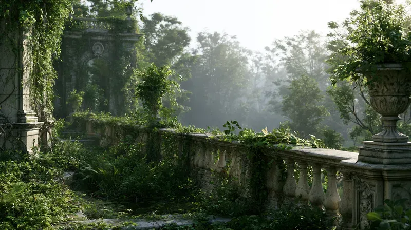 Abandoned Garden Art Generator