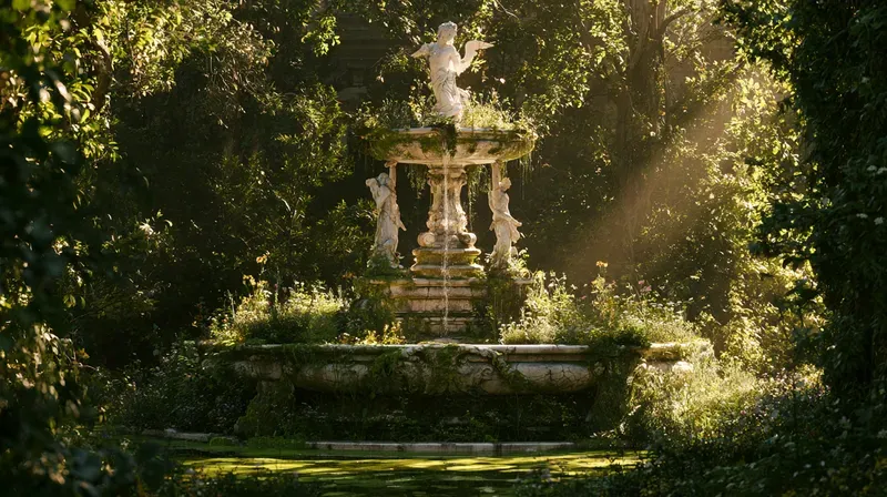 Abandoned Garden Art Generator