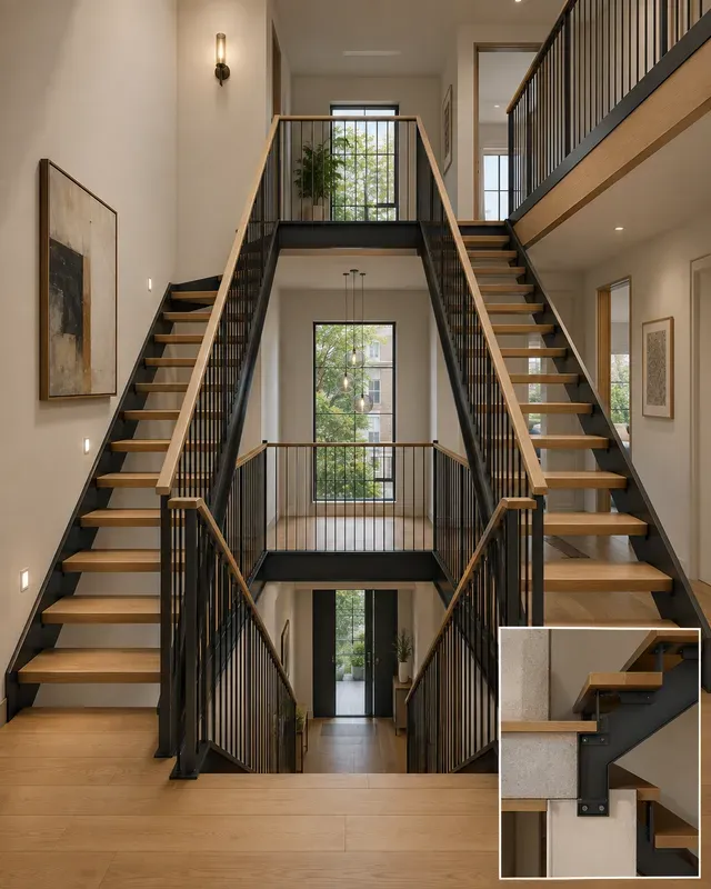 Custom Staircase Railing Generator