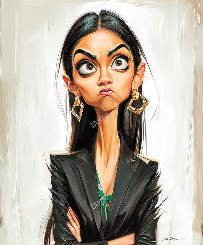Painterly Caricature Portraits