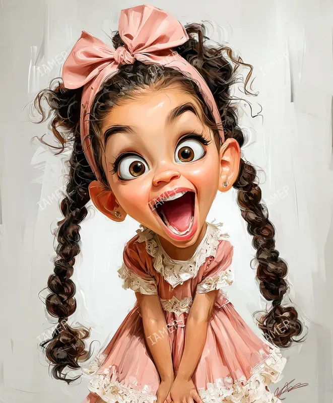 Painterly Caricature Portraits