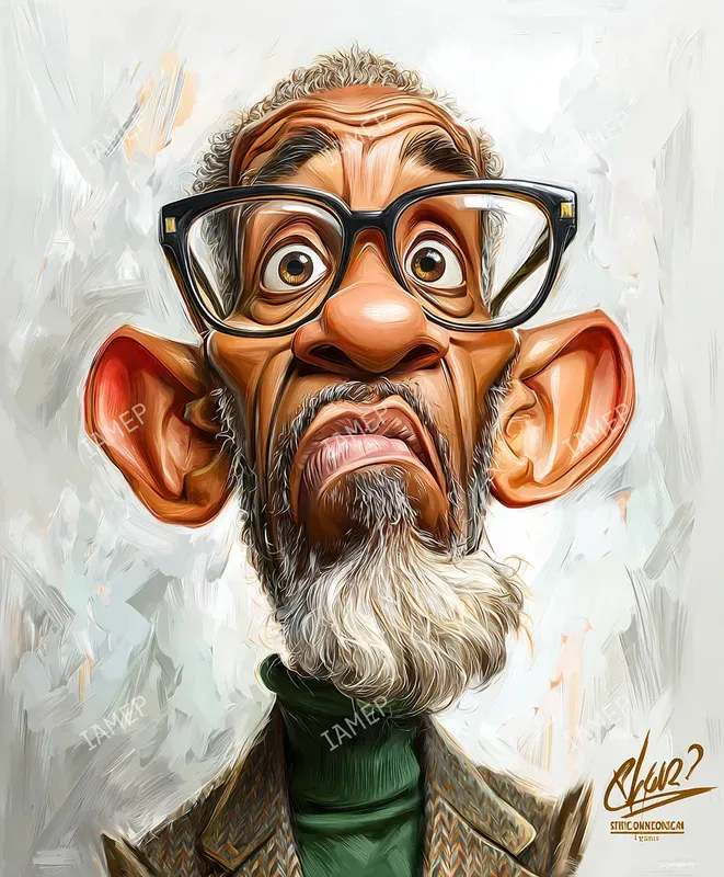 Painterly Caricature Portraits