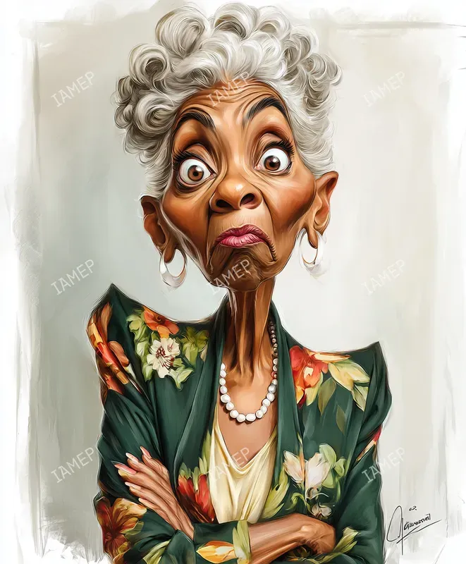 Painterly Caricature Portraits