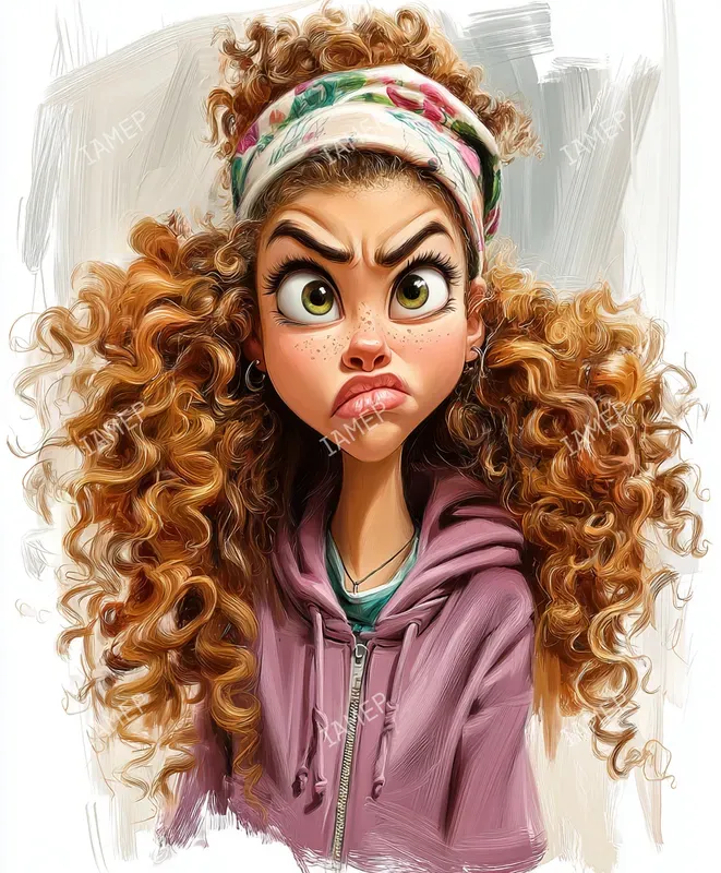 Painterly Caricature Portraits