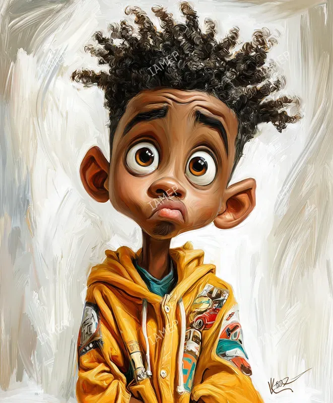 Painterly Caricature Portraits