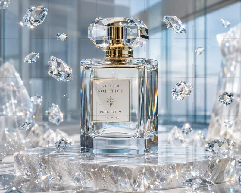 Product Photography Perfume Crystals
