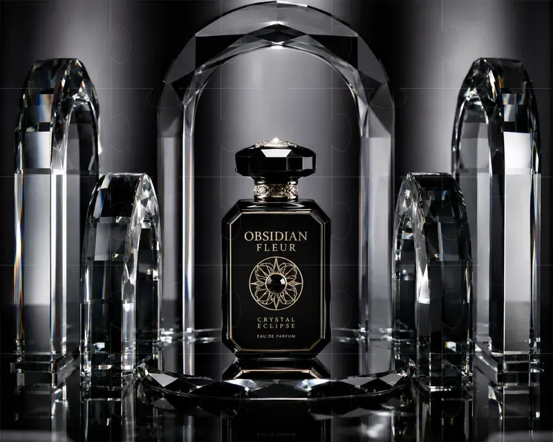 Product Photography Perfume Crystals