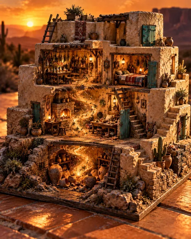 Halloween Haunted Dollhouse Miniatures