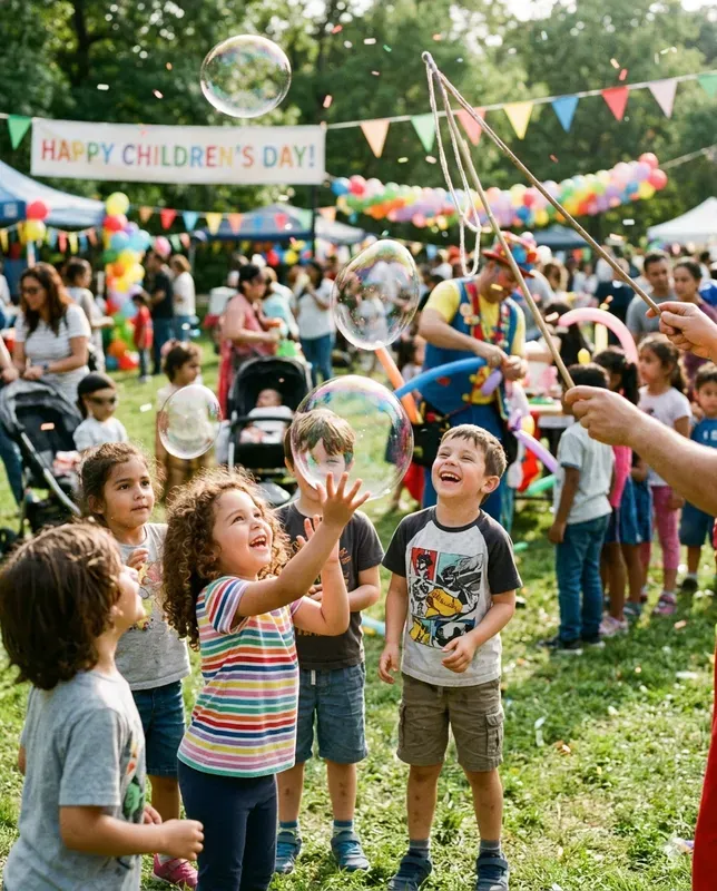 Childrens Day Lifestyle Scenes