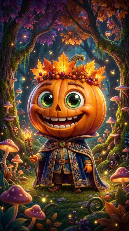 Enchanted Caricature Fantasy Icons