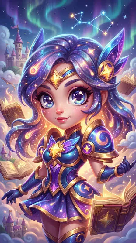 Enchanted Caricature Fantasy Icons