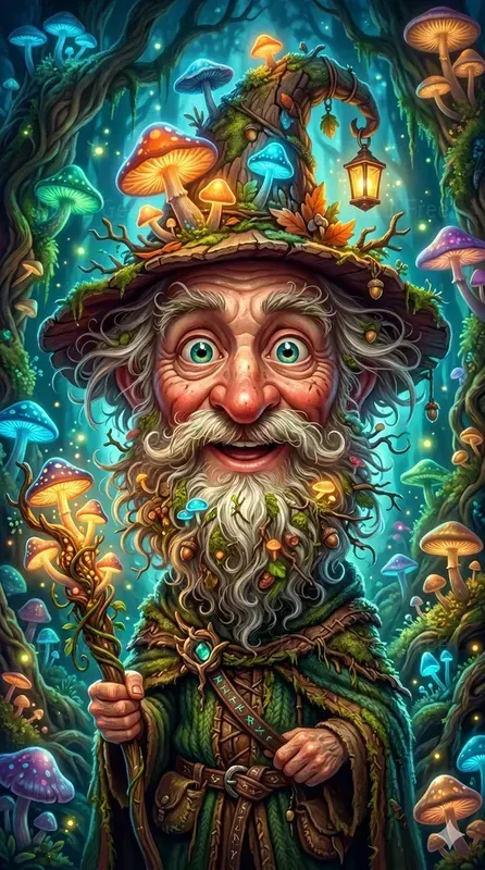 Enchanted Caricature Fantasy Icons