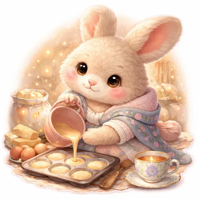 Luxury Cozy Fantasy Animal Illustrations