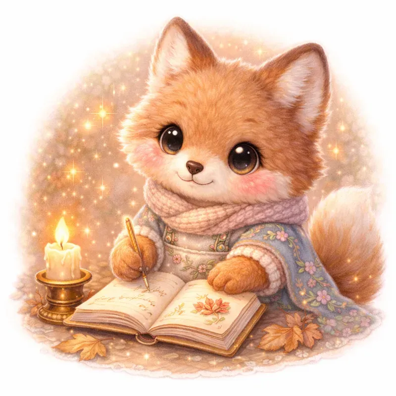 Luxury Cozy Fantasy Animal Illustrations