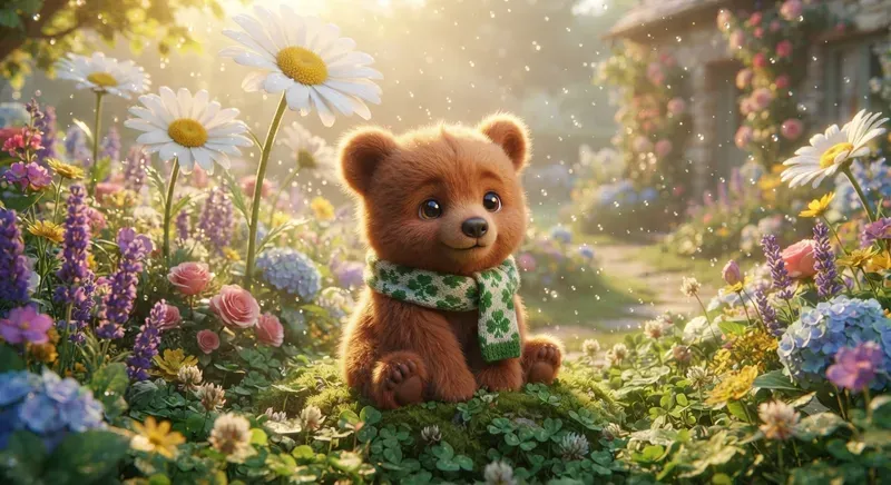 Whimsical Spring Garden Animals