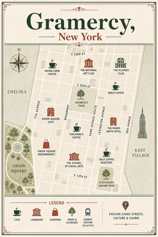 Neighborhood Illustrated Local Area Maps