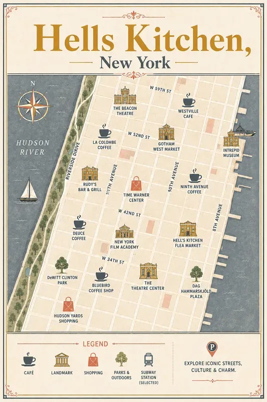 Neighborhood Illustrated Local Area Maps