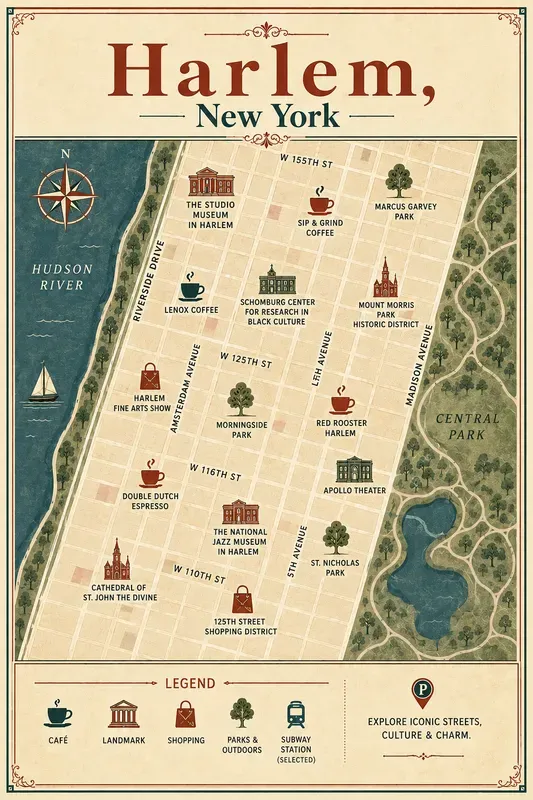 Neighborhood Illustrated Local Area Maps