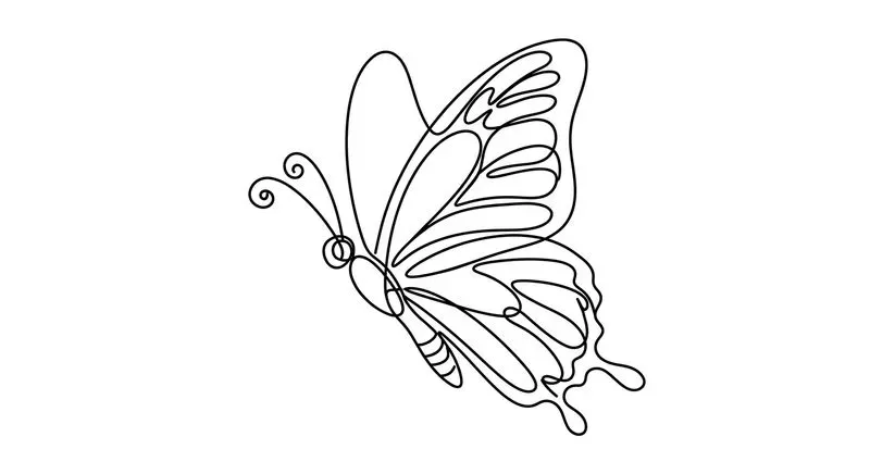 Minimalist Continuous Line Art Vectors