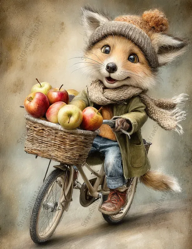 Whimsical Childrens Storybook Art Pages