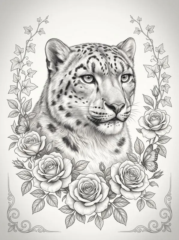 Grayscale Animal Portraits