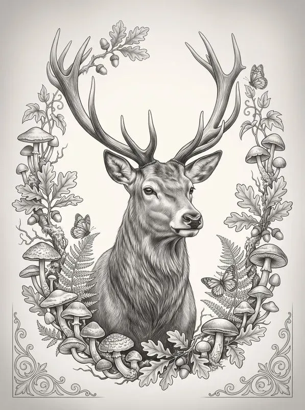 Grayscale Animal Portraits