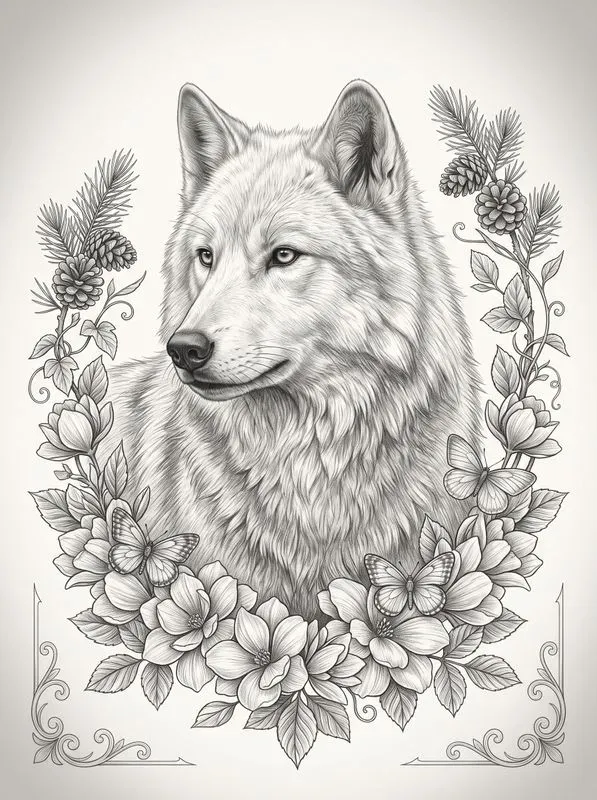 Grayscale Animal Portraits