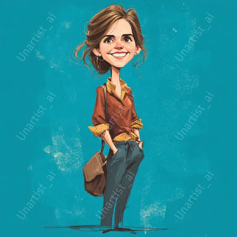 Famous Person Caricatures