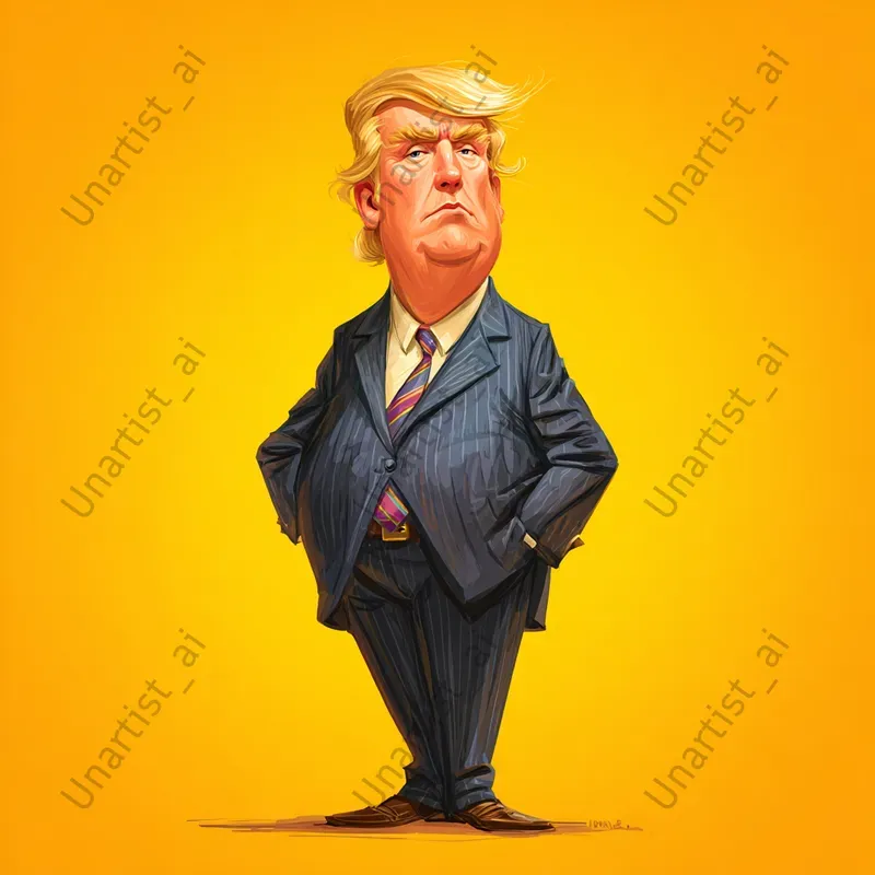 Famous Person Caricatures