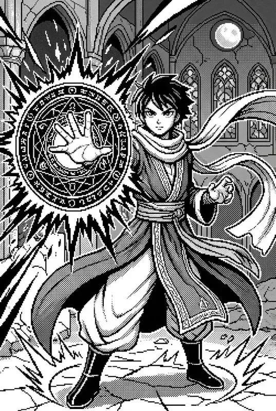 16bit Manga Shonen Pixel Art Studios