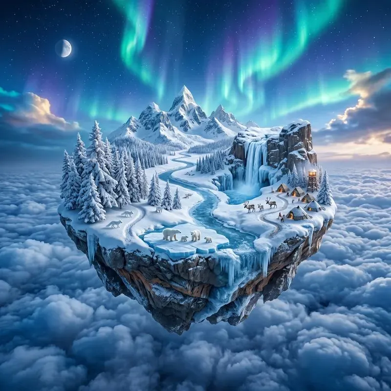 Miniature Floating Biome Worlds Creators