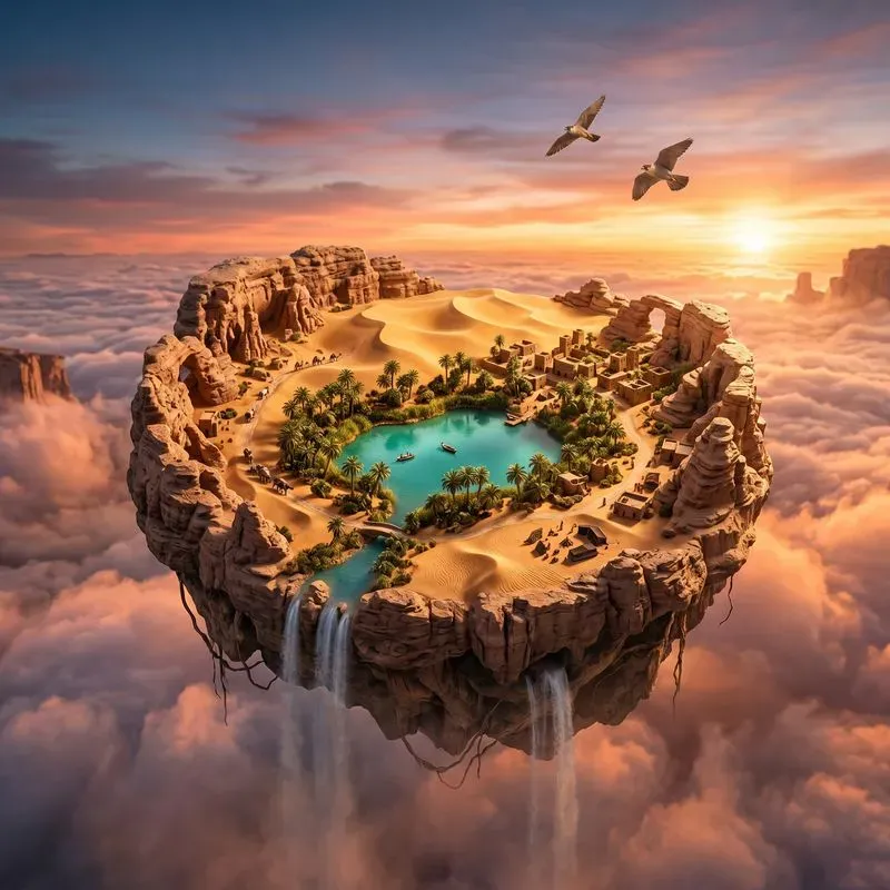 Miniature Floating Biome Worlds Creators
