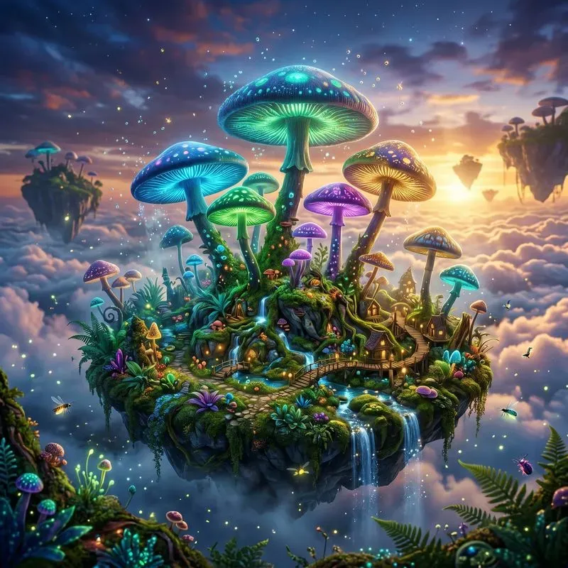 Miniature Floating Biome Worlds Creators