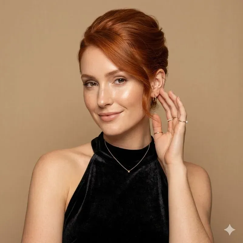 Elegant Studio Fashion Portraits