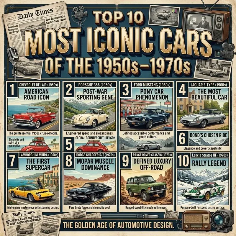 Retro Top 10 History Posters