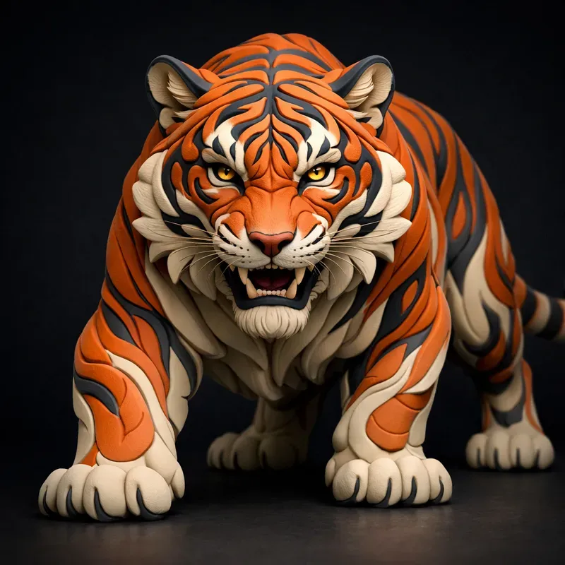 Surreal Sculpted 3D Creature Generator