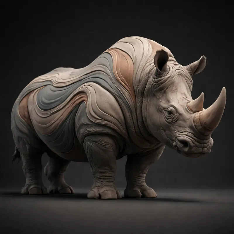 Surreal Sculpted 3D Creature Generator