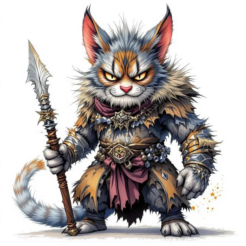 Fantasy Art Cute Cartoon DnD Characters