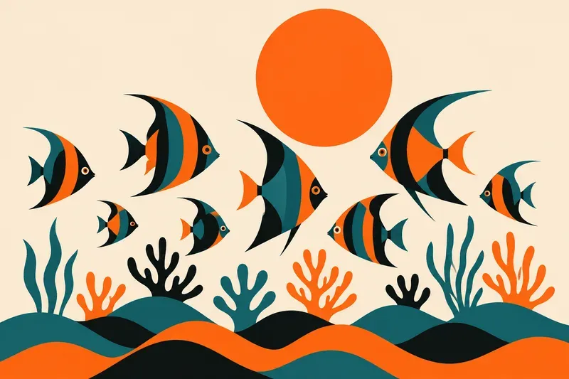 Midcentury Minimalist Art Templates
