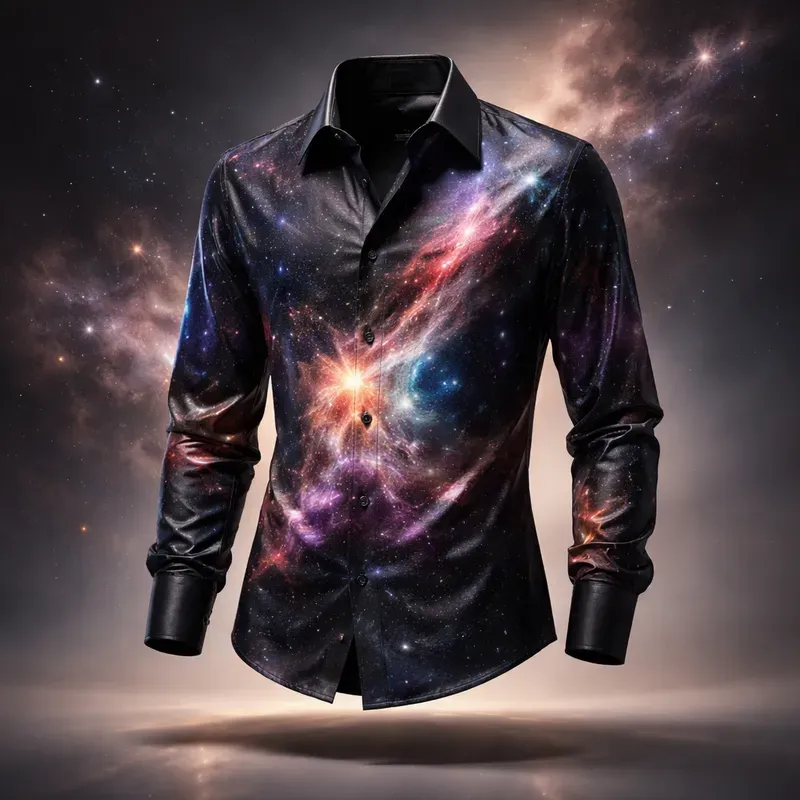 Luxury Floral Shirt Product Photography