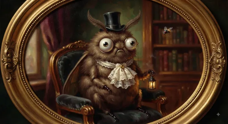 Whimsical Victorian Insect Portraits