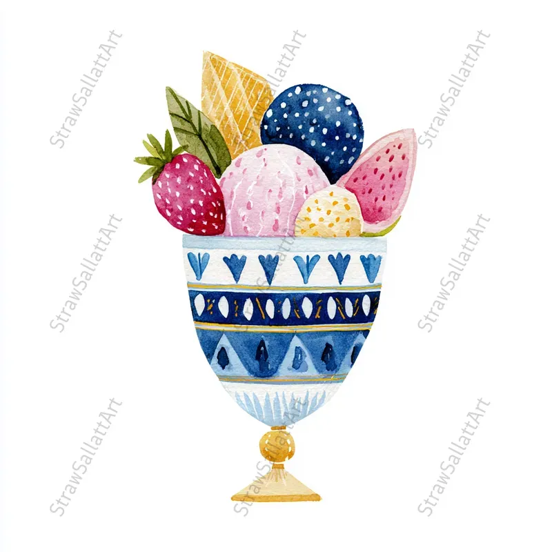 Elegant Summer Clipart Tshirt Designs