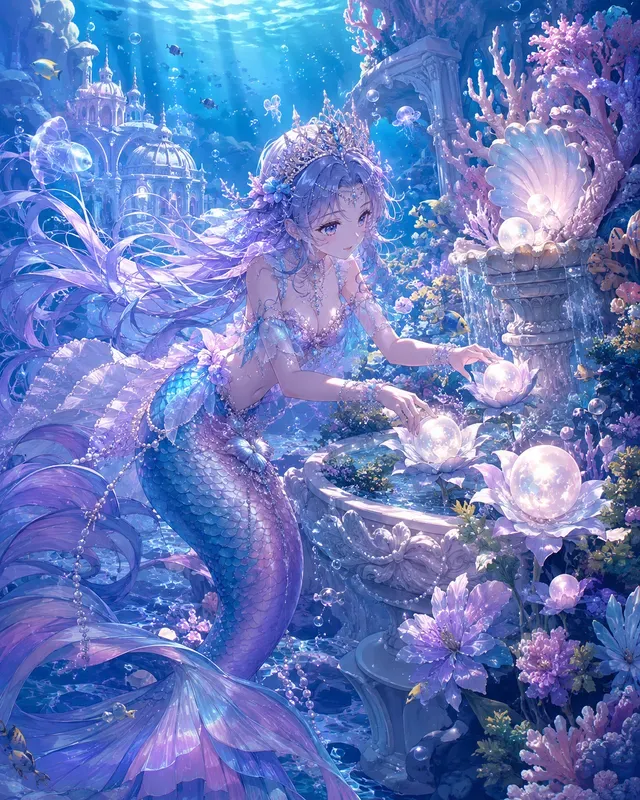 Anime Under The Sea Mermaids Collections