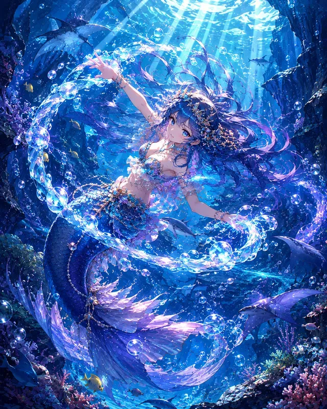 Anime Under The Sea Mermaids Collections