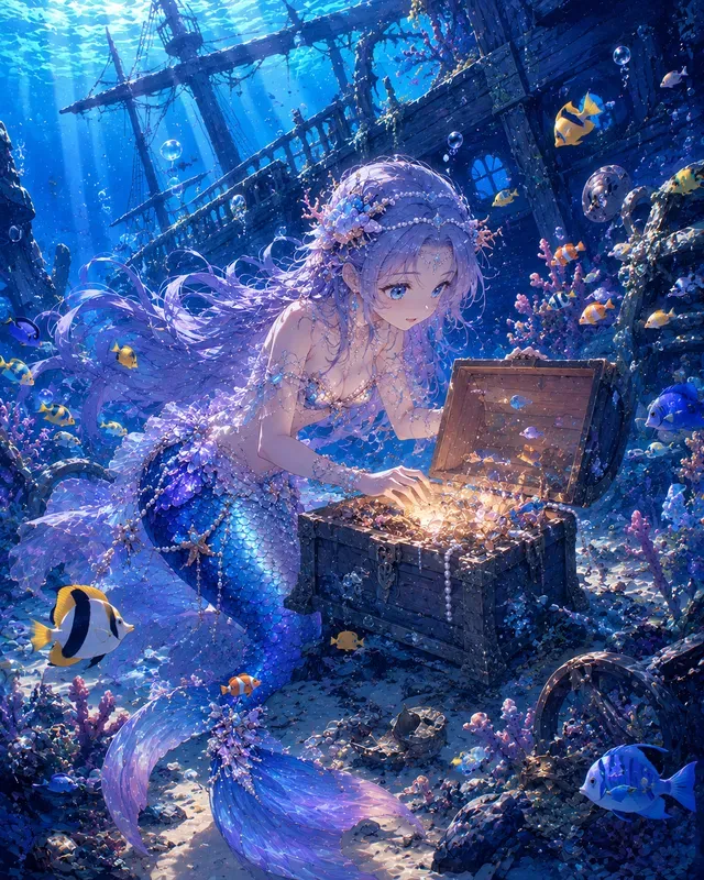 Anime Under The Sea Mermaids Collections