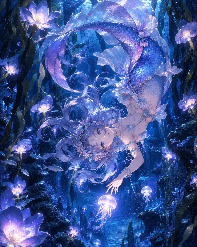 Anime Under The Sea Mermaids Collections