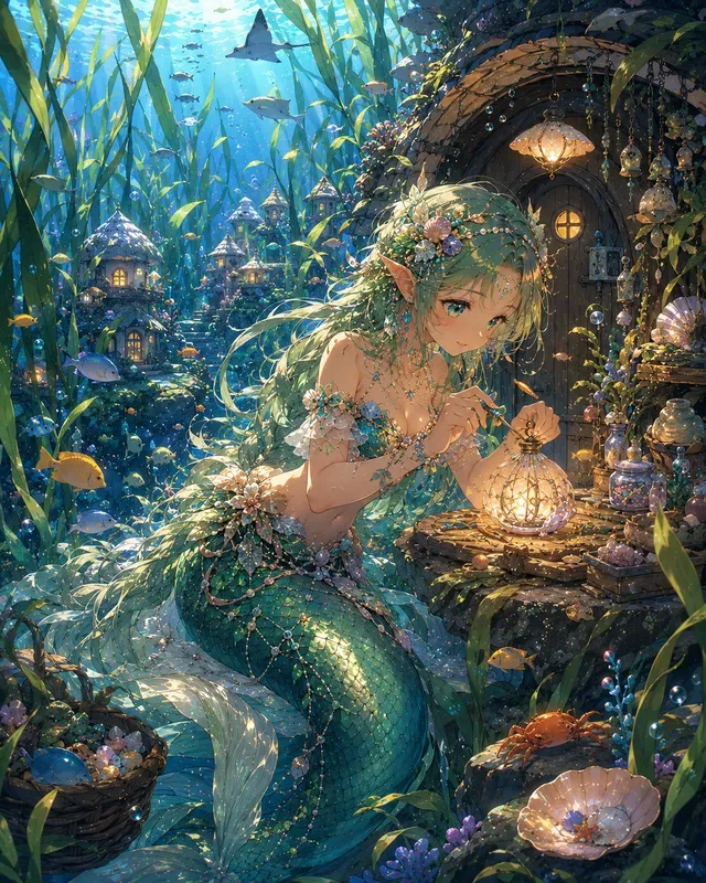 Anime Under The Sea Mermaids Collections