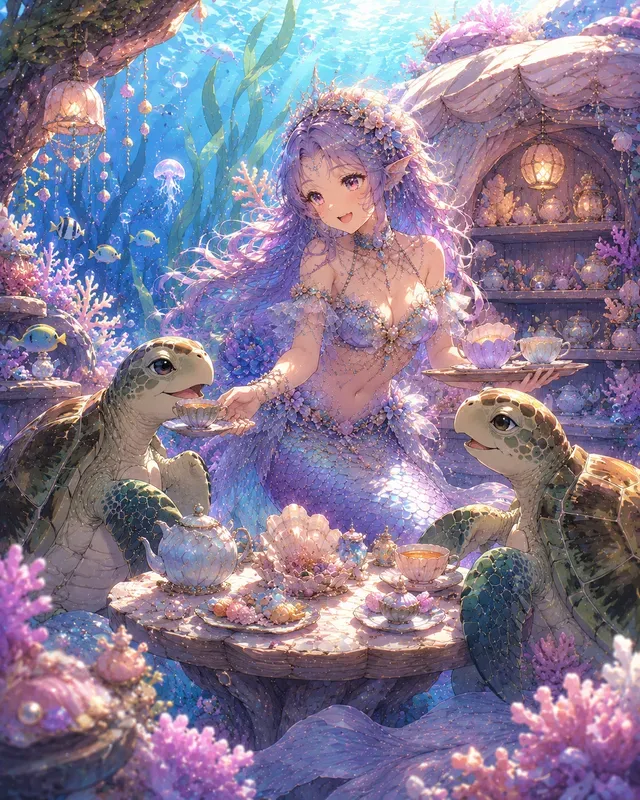 Anime Under The Sea Mermaids Collections